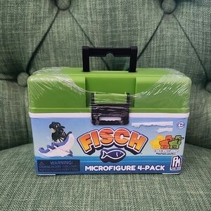 Fisch Green Microfigure 4-Pack